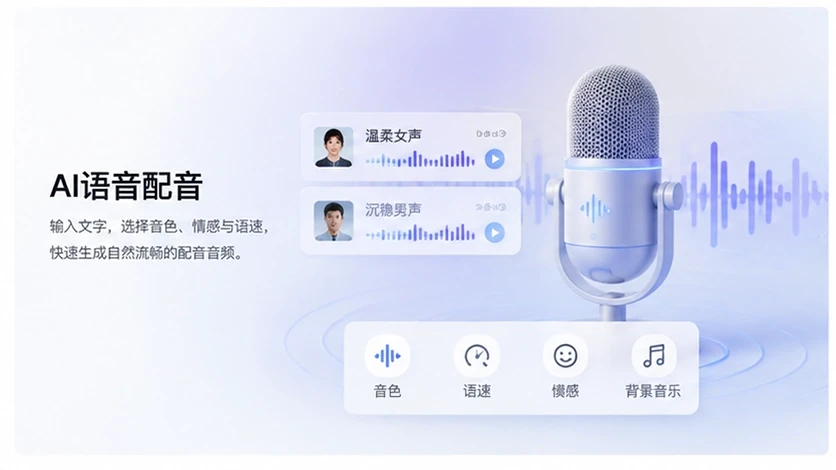 AI语音配音